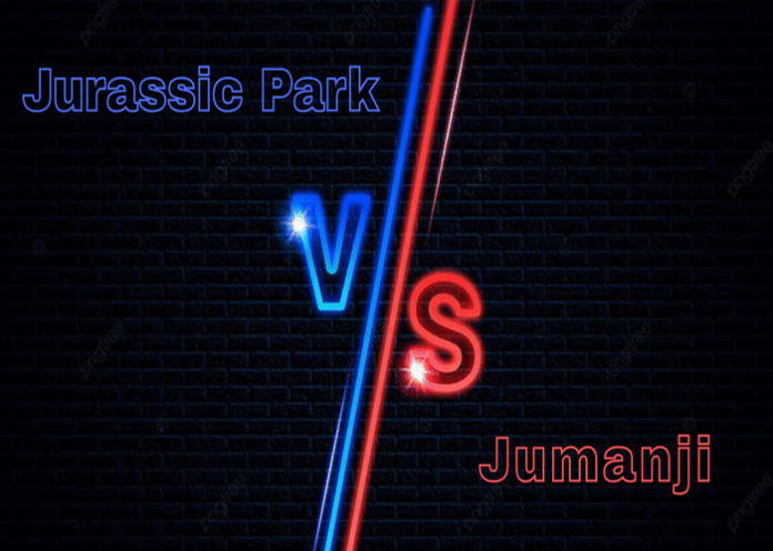 Jurassic Park vs. Jumanji: Ultimate Dino vs. Dice Duel