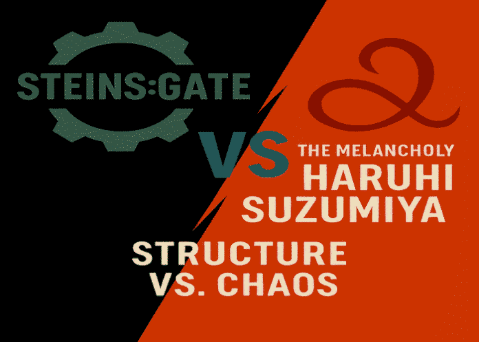 Steins;Gate vs. Haruhi Suzumiya: A Battle of Brains, Feels, and Absolute Madness