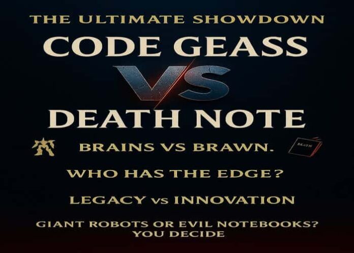 Code Geass vs Death Note: Clash of Big Brains and Bigger Egos