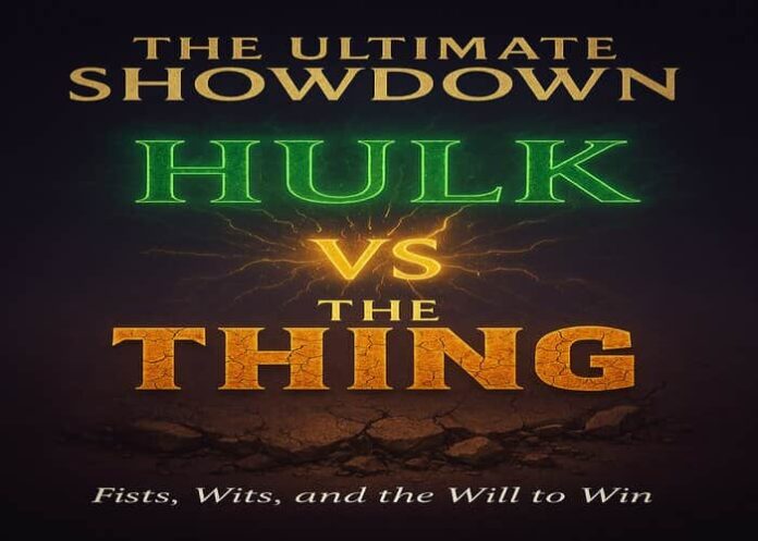 Hulk vs The Thing: Who Really Smashes Harder?