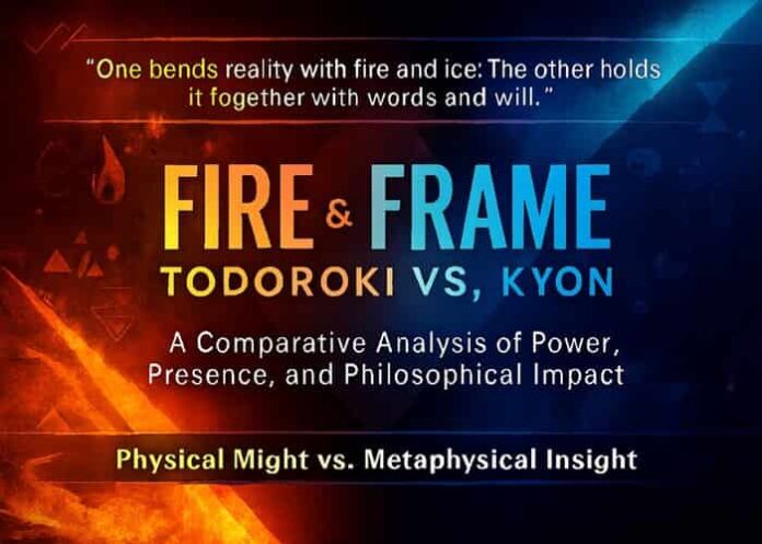 Shoto Todoroki vs Kyon: Comprehensive Character Analysis