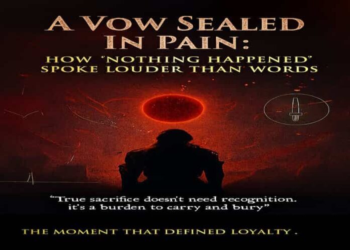 A Vow Sealed in Pain: How “Nothing Happened” Spoke Louder Than Words