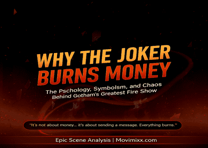 Why the Joker Burns Money in The Dark Knight: What Chaos Really Costs