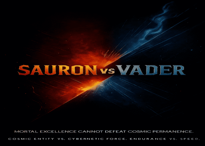 Who Wins This Battle: Sauron vs Darth Vader