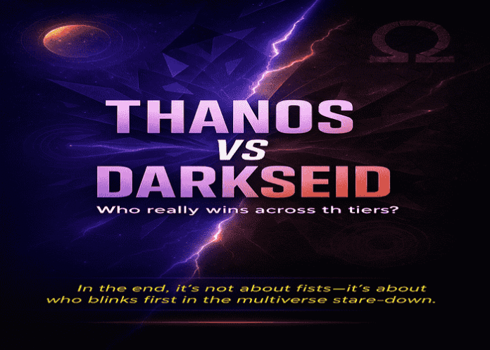 Clash of Tyrants: Thanos vs Darkseid