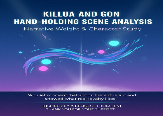 A Silent Promise: The Narrative Weight of Killua Holding Gon’s Hand