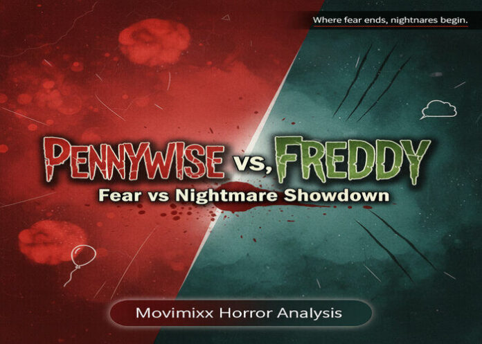 Pennywise (True Macroverse Entity) vs. Freddy Krueger (Necronomicon Dream Demon)