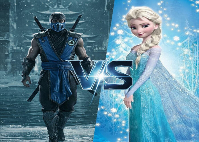 Sub Zero vs Elsa The Ultimate Ice Dominion Clash